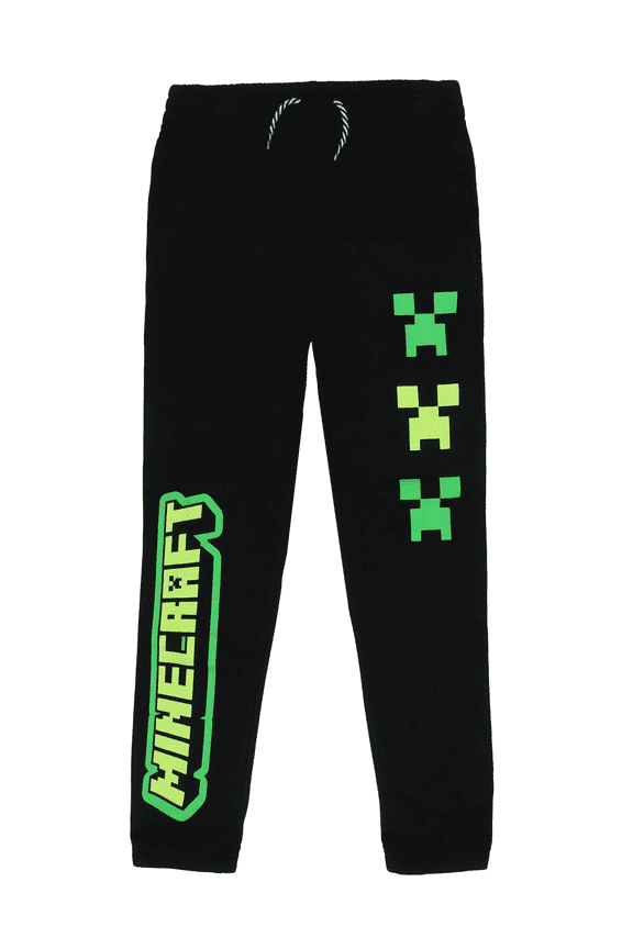 Boys Creeper Drawstring Fleece Sweatpants, Sizes XS-XL