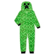 Minecraft Boys Creeper Union Suit, Sizes 4-16