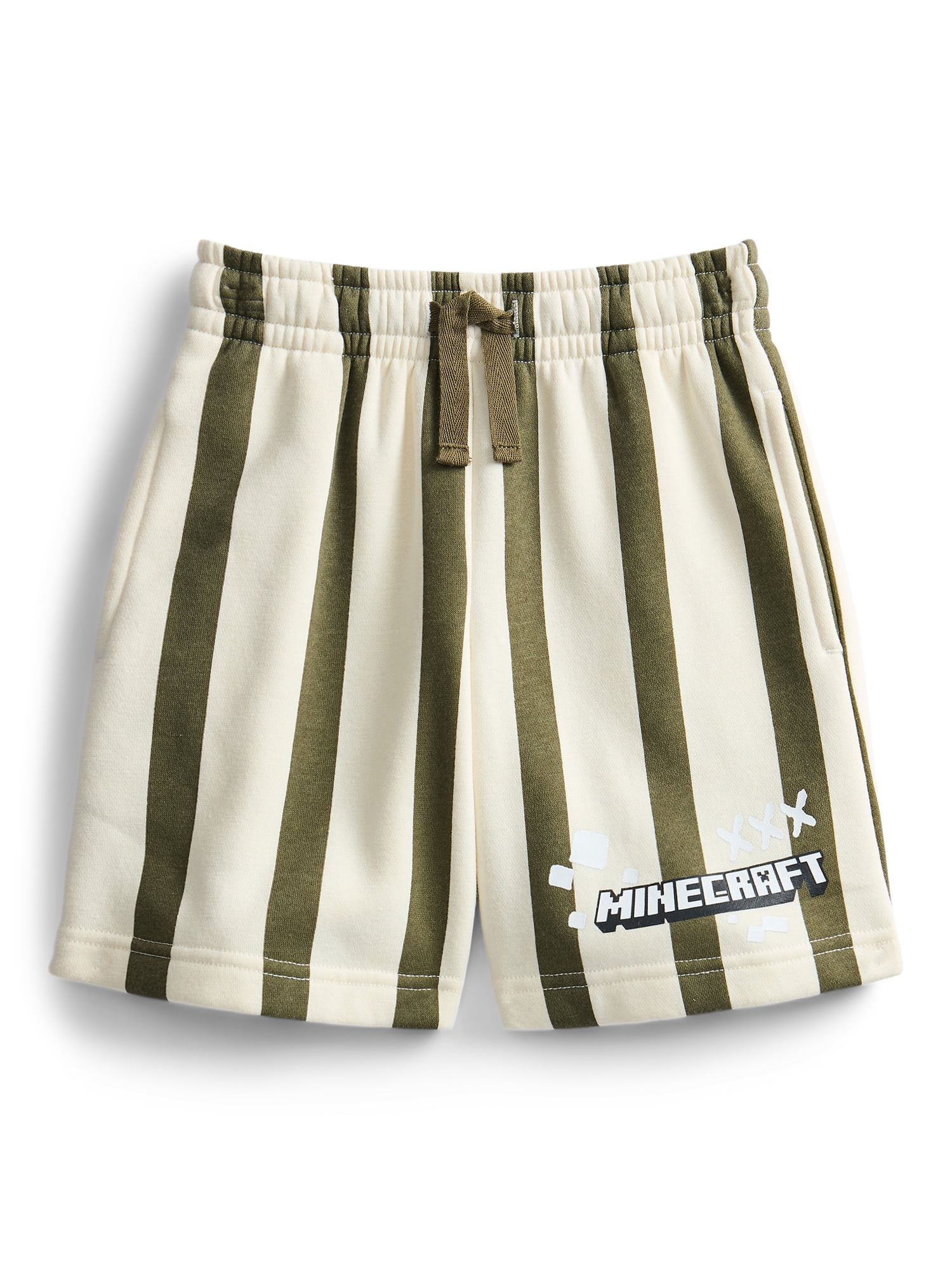 Minecraft Boys Fleece Shorts, Sizes 4-18