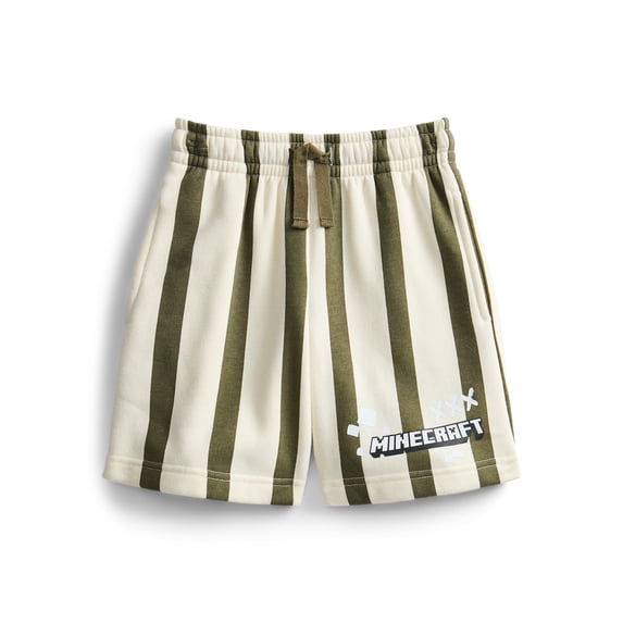 Minecraft Boys Fleece Shorts, Sizes 4-18