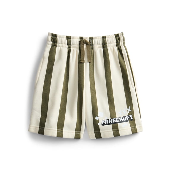 Minecraft Boys Fleece Shorts, Sizes 4-18
