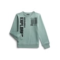thumbnail image 1 of Minecraft Boys Graphic Crew Fleece Sweatshirt with Long Sleeves, Sizes XS-2XL, 1 of 3