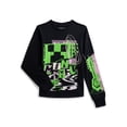 thumbnail image 1 of Minecraft Boys Graphic Tee with Long Sleeves, Sizes XS-2XL, 1 of 3