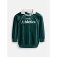 thumbnail image 1 of Minecraft Boys Fleece Polo with Long Sleeves, Size 4-18, 1 of 4