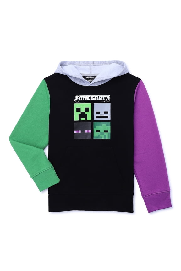 Boys Long Sleeve Hoodie, Sizes XS-2XL