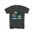 thumbnail image 1 of Minecraft Boys' Naughty Mobs Tee, 1 of 2