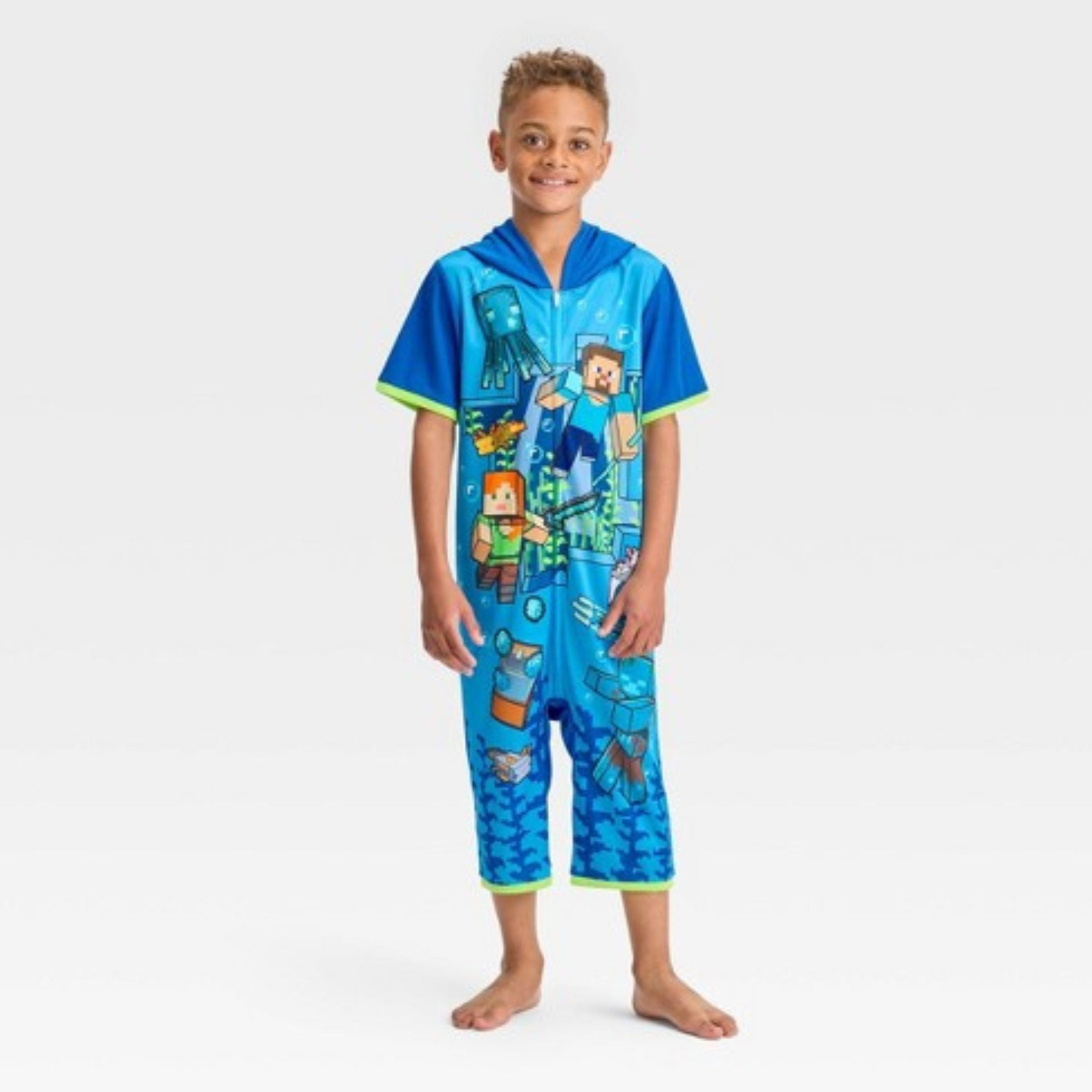 Boys pajama romper hotsell