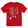 thumbnail image 1 of Minecraft Boys' Pixelated Character Kids Graphic Print T-Shirt, 1 of 1