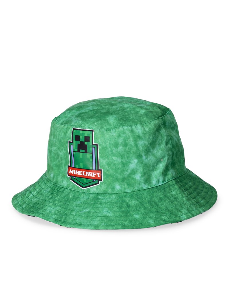 Minecraft Boys Reversible Bucket Hat - Walmart.com