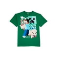 thumbnail image 1 of Minecraft Boys Short Sleeve T-Shirt, Sizes 4-18, 1 of 4