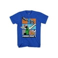 thumbnail image 1 of Minecraft Boys Short Sleeve T-Shirt, Sizes 4-18, 1 of 2