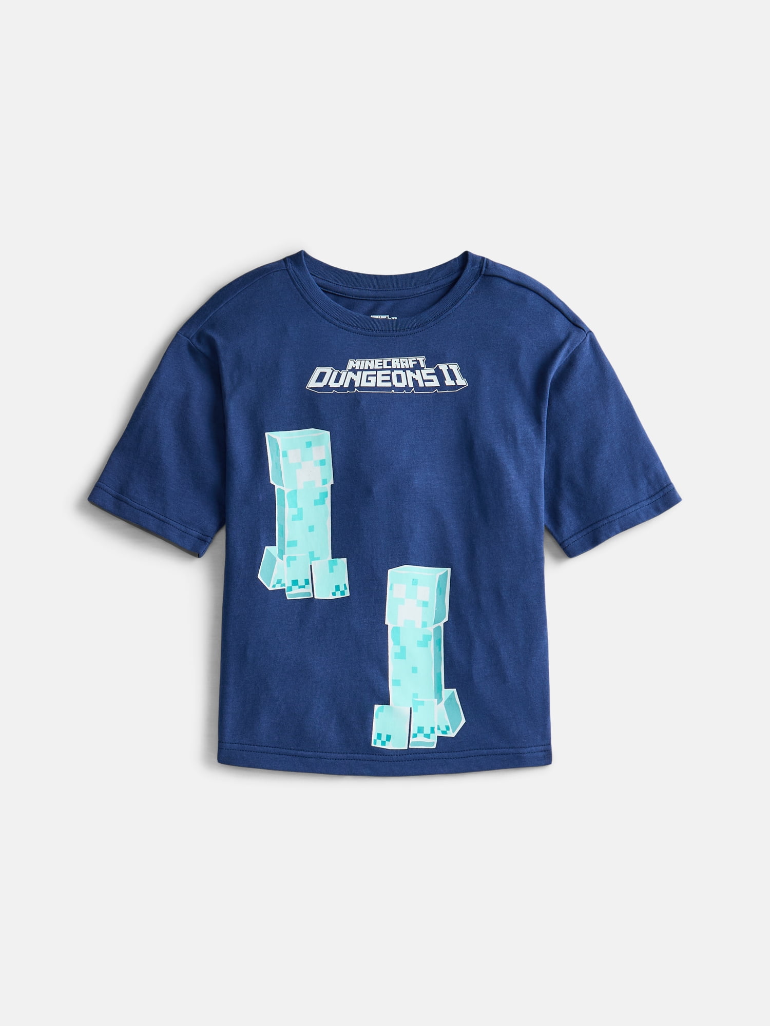 Minecraft Boy’s Dungeons II Graphic Tee with Short Sleeves, Sizes 4-18