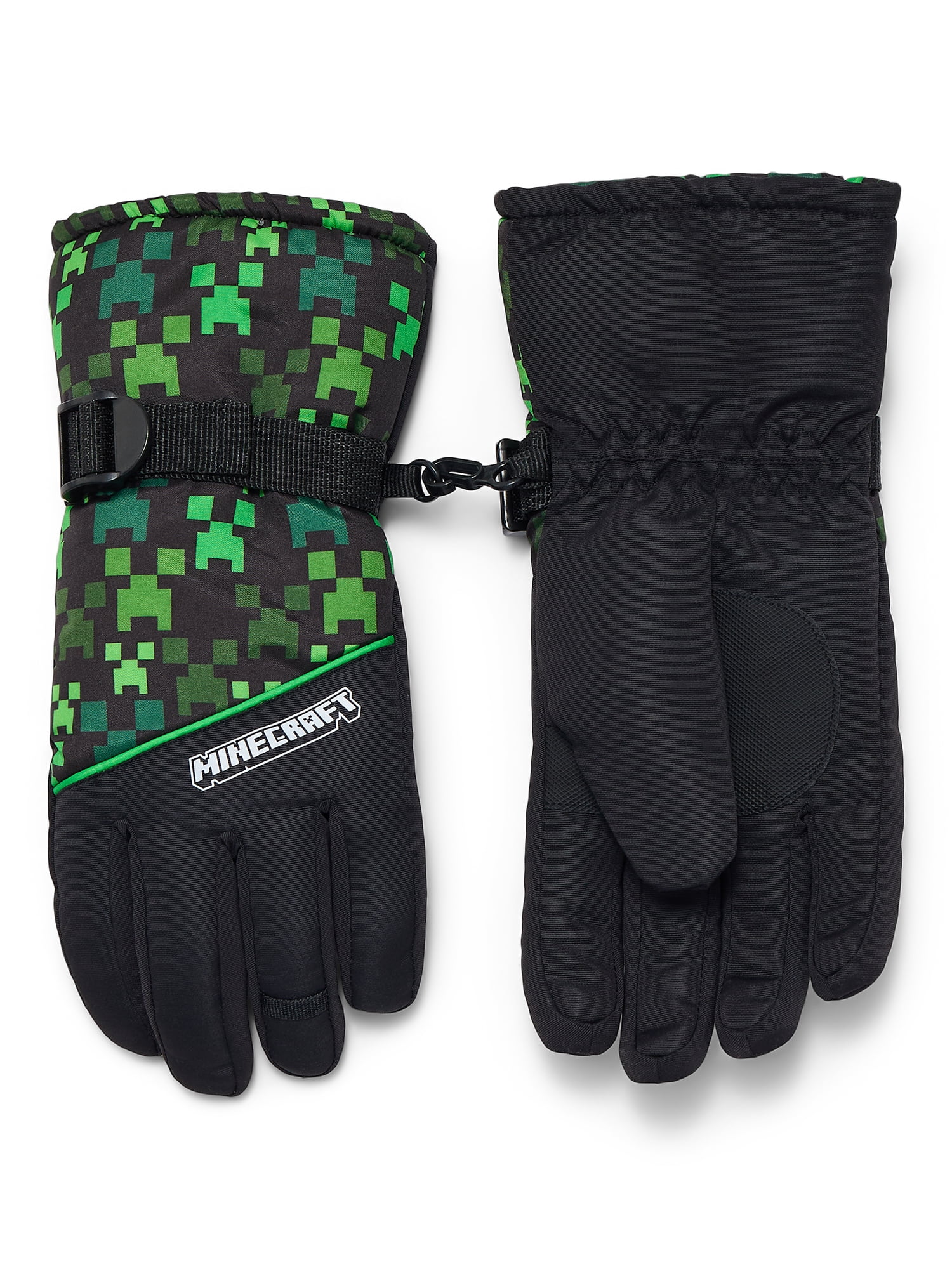 Minecraft Boys Ski Gloves, Sizes S-XL - Walmart.com