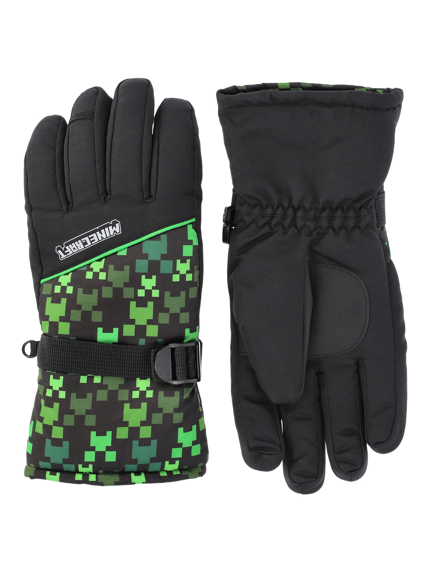 Minecraft Boys' Print Ski Gloves, Sizes S-XL - Walmart.com