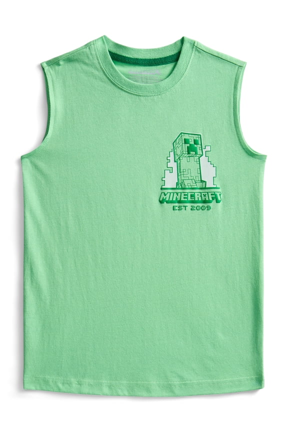 Boys Tank Top,Crew Neck, Sizes XS - 2XL