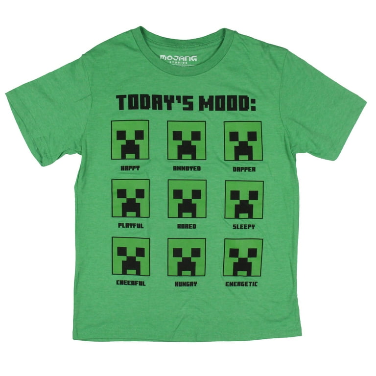 Tee shirt outlet minecraft homme