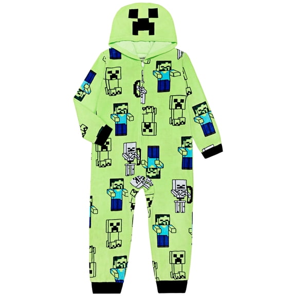 Minecraft Boys Unionsuit, Sizes 4-12