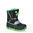 Minecraft Boys Winter Snow Boots, Sizes 113