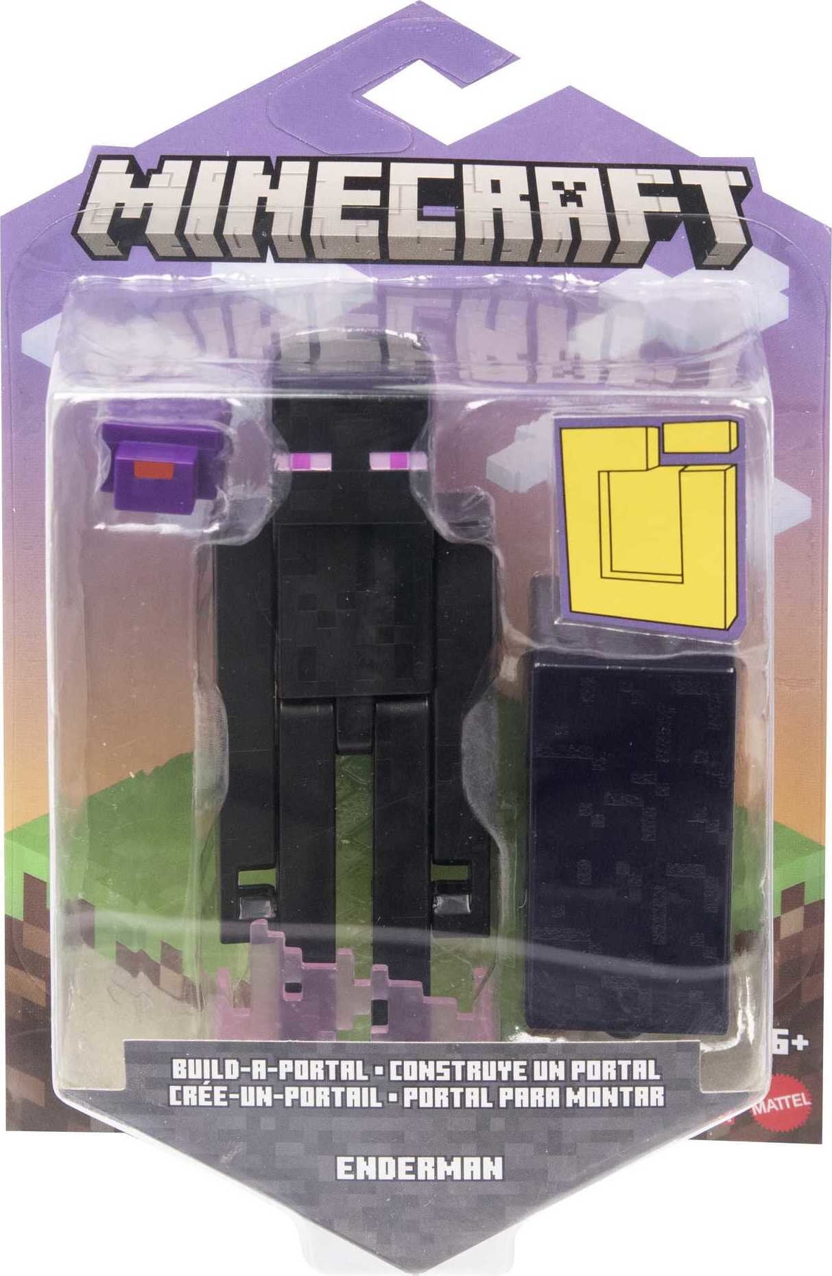 2022 Minecraft Build-a-Portal Action Figure: ENDERMAN (w