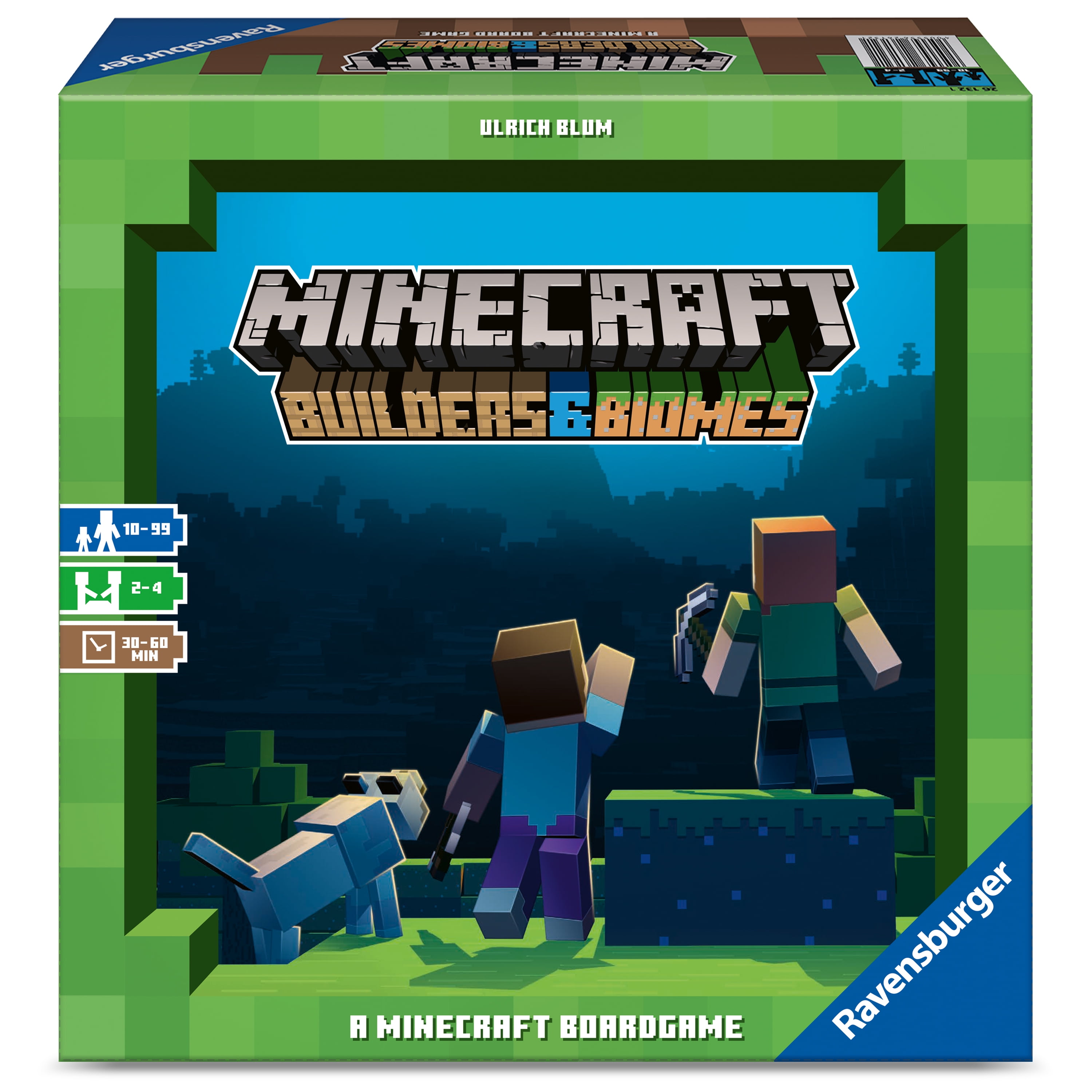 RAVENSBURGER Minecraft: Builders & Biomes Board Game