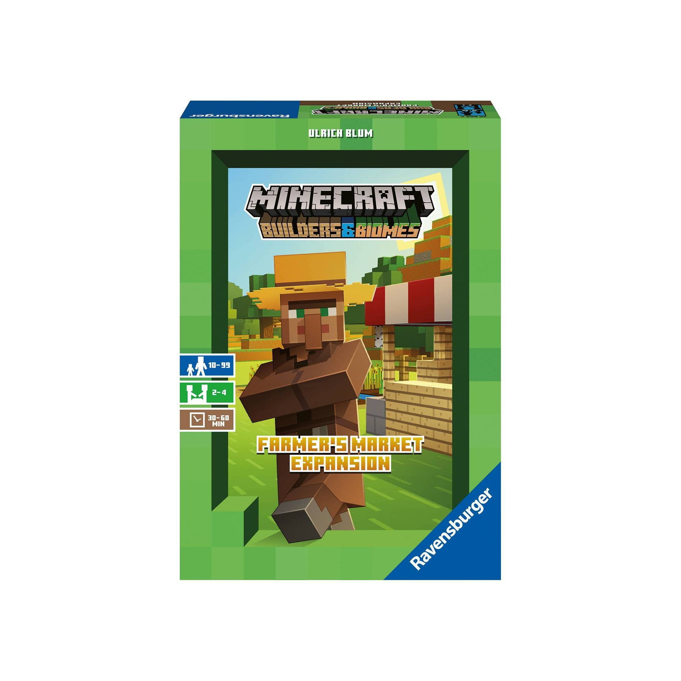 Minecraft: Builders & Biomes Farmer's Market Expansion Board Game