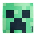 thumbnail image 1 of Minecraft: Carpet - Creeper - Green, Pixel Face, 47.2" Square Floor Rug, .8" (2cm) Thick, Durable Polyester Material, Game Themed Room Decor, Licensed, 1 of 7