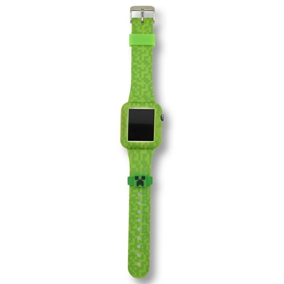 Minecraft Child Unisex Smartwatch Case & Strap Cover in One Size Color Green - MIN9022WM