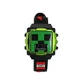 thumbnail image 1 of Minecraft Children's Unisex Black Silicone Wristwatch with Flashing Metallic Case, MIN4069WM, 1 of 7