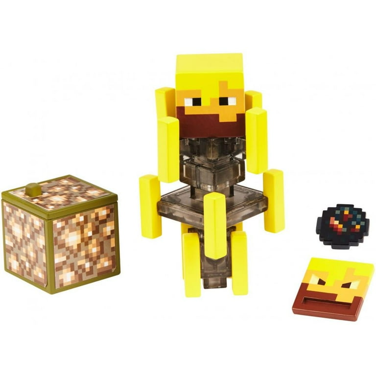 Minecraft Comic Maker Blaze Action Figure with 2 Faces 