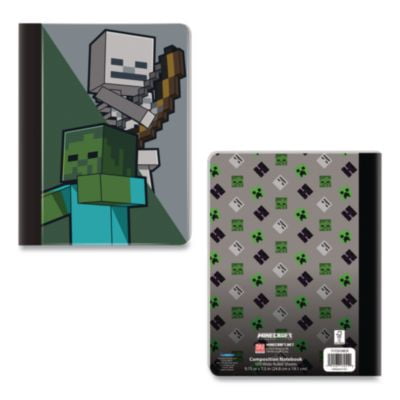 Innovative Designs Llc 717251MCRSA Licensed Composition Book, Minecraft, Wide/legal Rule, Multicolor Cover, (100) 9.75 X 7.5 Sheets