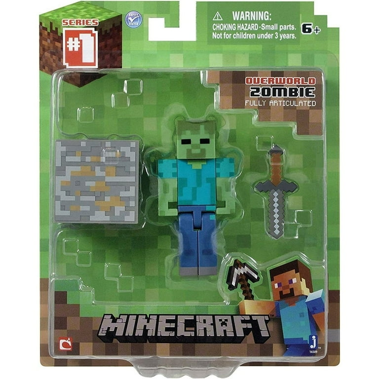 Minecraft Core Zombie with Accessories - Walmart.com
