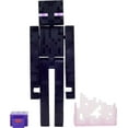 thumbnail image 1 of Minecraft Craft-A-Block Enderman Action Figure & Accessory, 3.25-in Scale Toy with Pixelated Design, 1 of 6
