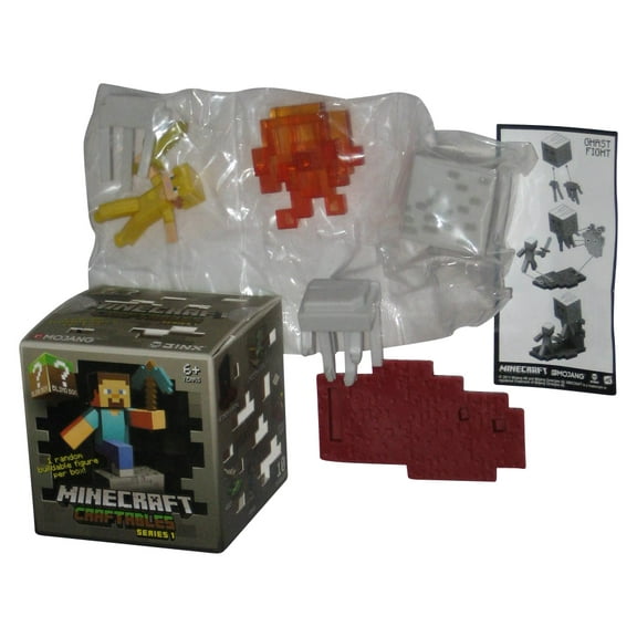 Minecraft Craftables Series 1 (2015) Jinx Mojang Ghast Fight Mini Figure