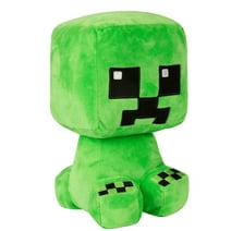 Minecraft Crafter Creeper Plush Stuffed Toy, Green, 10" Tall
