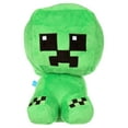 thumbnail image 1 of Minecraft Crafter Creeper Plush Stuffed Toy, Green, 10" Tall, 1 of 6