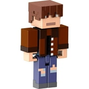 Minecraft Creator Series Camp Enderwood Ripped Jeans Action Figure & Accessories, 3.25-in Scale