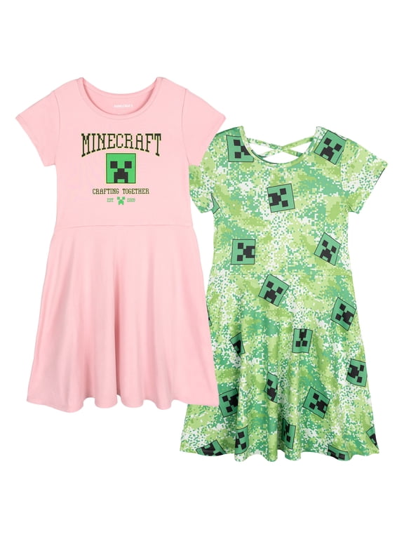 Creeper 2 Pack Dresses Toddler to Big Kid