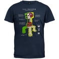 thumbnail image 1 of Minecraft - Creeper Anatomy T-Shirt, 1 of 1