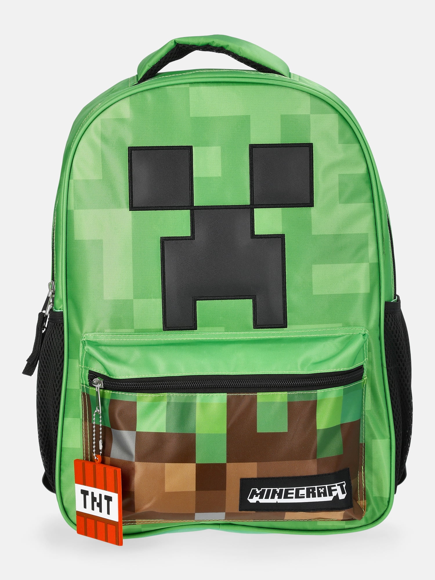 Boys 17" Creeper Big Face Backpack, Green