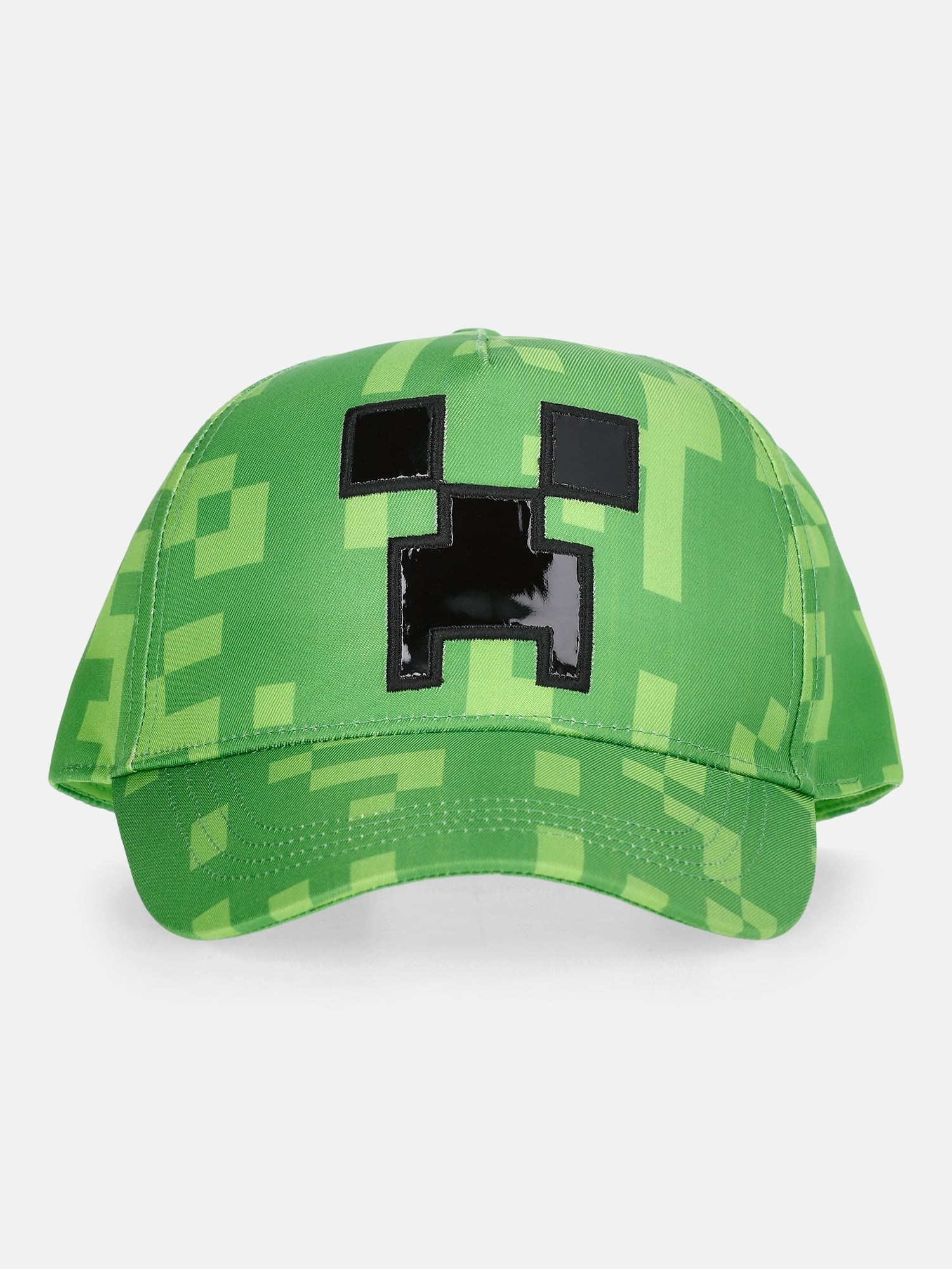Minecraft Creeper Boys' Baseball Hat, Green