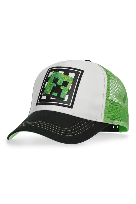 Creeper Boys Baseball Cap, Green, One Size Fits Most