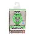 thumbnail image 1 of Minecraft Creeper Unisex Child Green LCD Watch, MIN4299WM, 1 of 4
