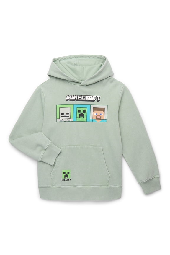 Boys Creeper Graphic Pullover Hoodie, Sizes XS-XXL