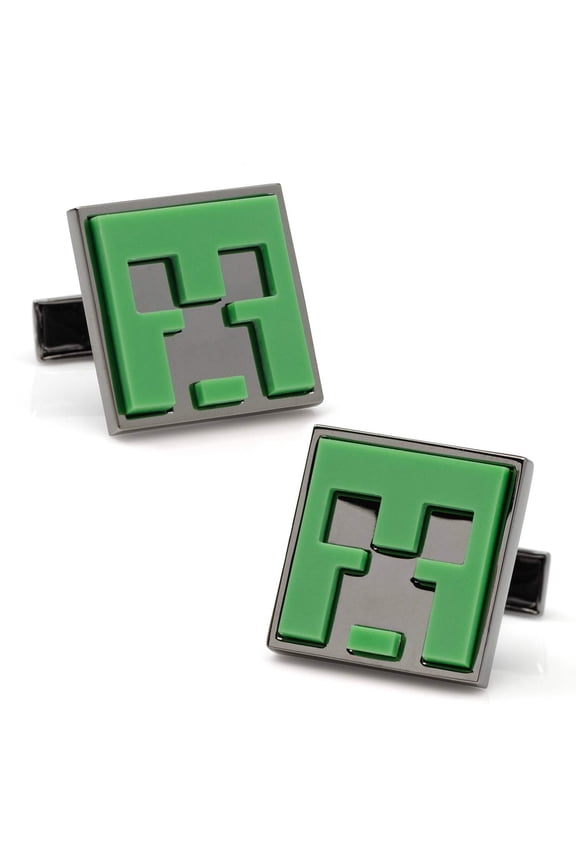 Creeper Gunmetal Cufflinks