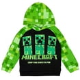 thumbnail image 1 of Minecraft Creeper Little Boys Fleece Pullover Hoodie Little Kid to Big Kid, 1 of 5