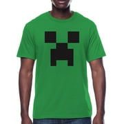 Minecraft Creeper Mens Graphic Tee Shirt, Sizes S-3XL