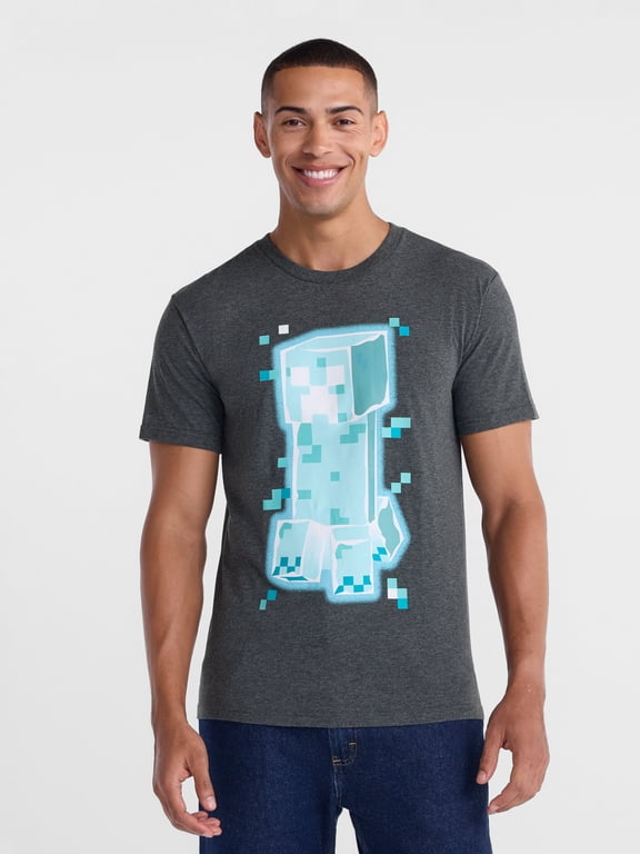 Creeper Men's and Big Men's Graphic Tee with Short Sleeves, Sizes S-3XL