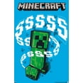 thumbnail image 1 of Minecraft - Creeper SSS Wall Poster, 14.725" x 22.375", 1 of 3