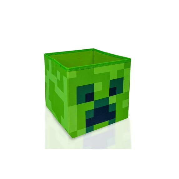 Minecraft Creeper Storage Cube Organizer, Green