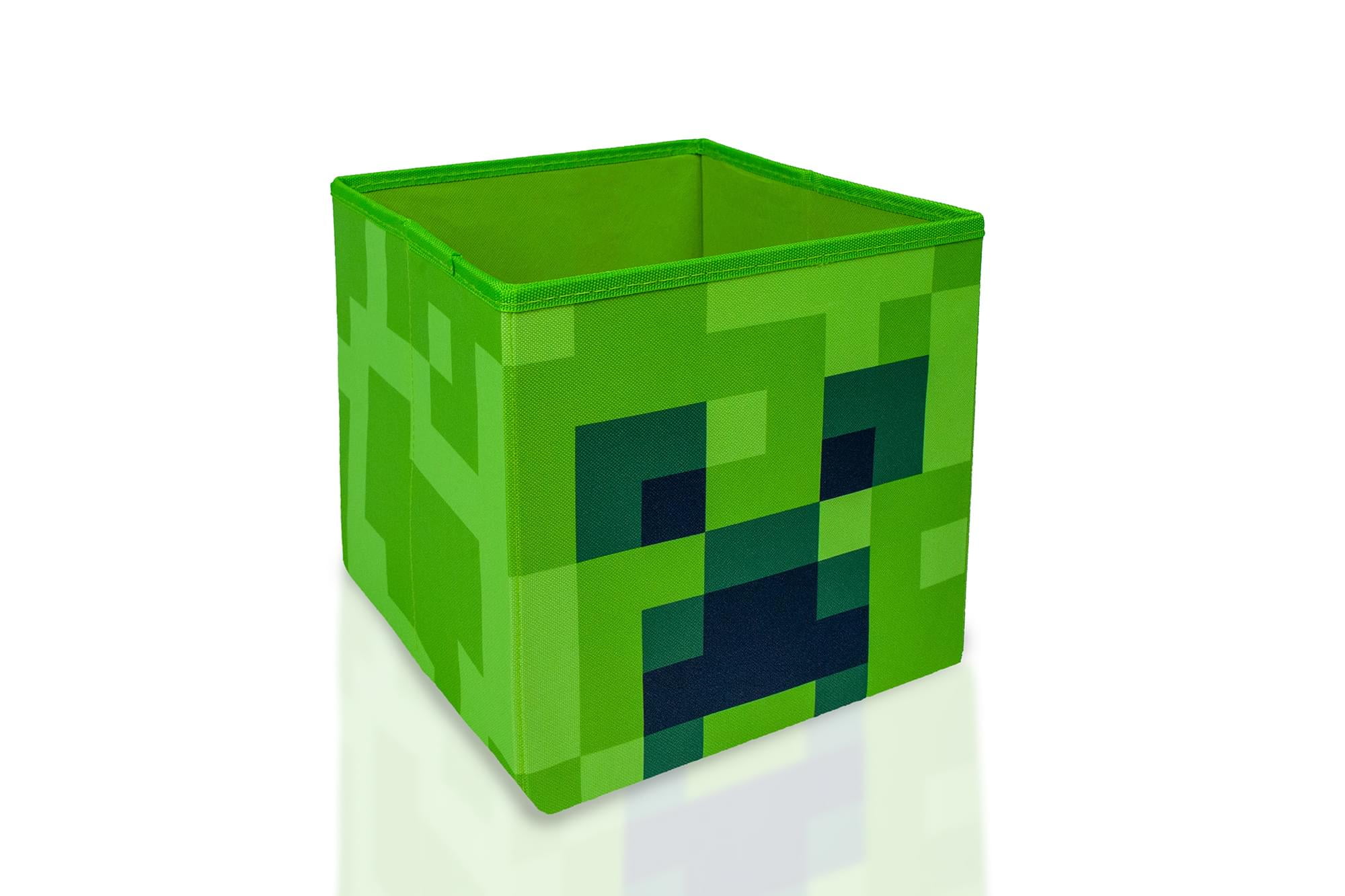 Minecraft Creeper Storage Cube Organizer, Green